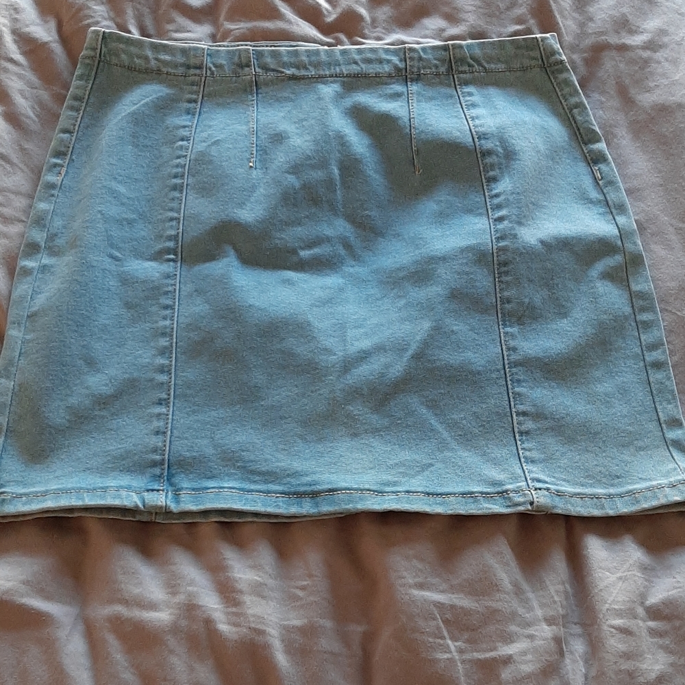 Denim skirt